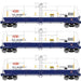 Athearn 15929 HO Scale RTC 20,900 Gallon Acid Tank Car Dupont TILX  3 Pack