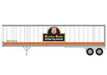 Athearn 16093 HO Scale 45' Fruehauf Z-Van Trailer Southern Pacific "Golden Pig" SPLZ 250170