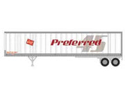Athearn 16094 HO Scale 45' Fruehauf Z-Van Trailer Milwaukee Road Preferred MILZ 251027