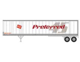 Athearn 16094 HO Scale 45' Fruehauf Z-Van Trailer Milwaukee Road Preferred MILZ 251027
