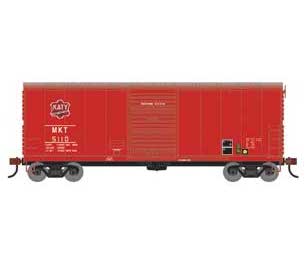 Athearn 67748 HO Scale RTR 40' Modernized Boxcar Missouri Kansas Texas MKT 5110
