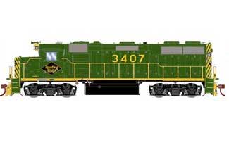 Athearn Genesis G65624 HO EMD GP39-2 Reading RDG 3407 with DCC and Sound