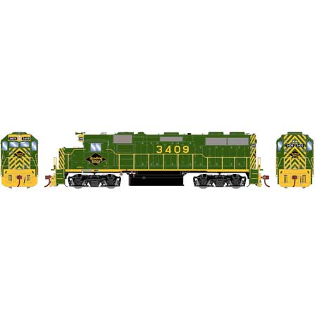 Athearn Genesis G65525 HO EMD GP39-2 Reading RDG 3409
