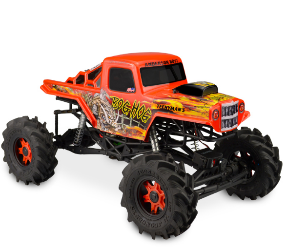 J Concepts 0347 Bog Hog Mega Truck Clear Monster Truck Body for SMT10