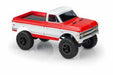 J Concepts 0445 1970 Chevy K10 Clear Body for SCX24