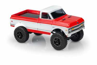 J Concepts 0445 1970 Chevy K10 Clear Body for SCX24