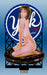 Micro Structures 443852 York Peppermint Pattie Girl Animated Neon Billboard (Small HO and N)