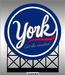 Micro Structures 443852 York Peppermint Pattie Girl Animated Neon Billboard (Small HO and N)