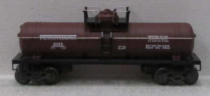 K-Line K63222 O Gauge Tankcar Pennsylvania PRR - NOS