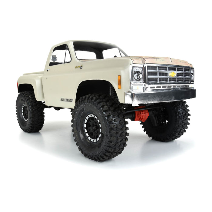 Pro-Line 3522-00 1978 Chevy K-10 Truck Clear Body Fits 12.3" Wheelbase Crawlers