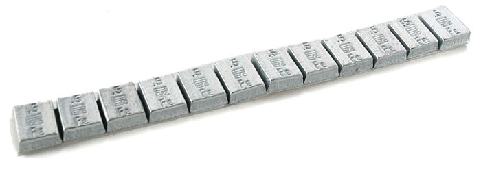 A-Line 13004 Flat Steel Stick On Weight for Freight Cars 1/2"x3/4"x1/4" 12 Pack