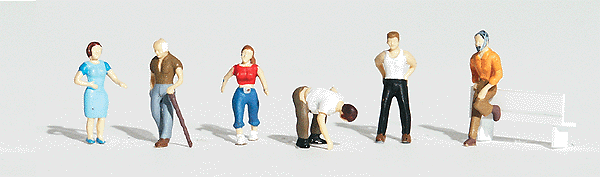 Woodland Scenics A1824 HO Scale Figures - Ordinary People