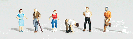 Woodland Scenics A1824 HO Scale Figures - Ordinary People