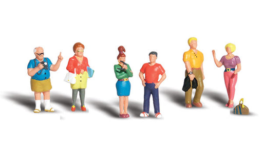 Woodland Scenics A1836 HO Scale Figures - Tourists