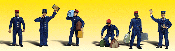 Woodland Scenics A2131 N Scale Figures - Train Personnel