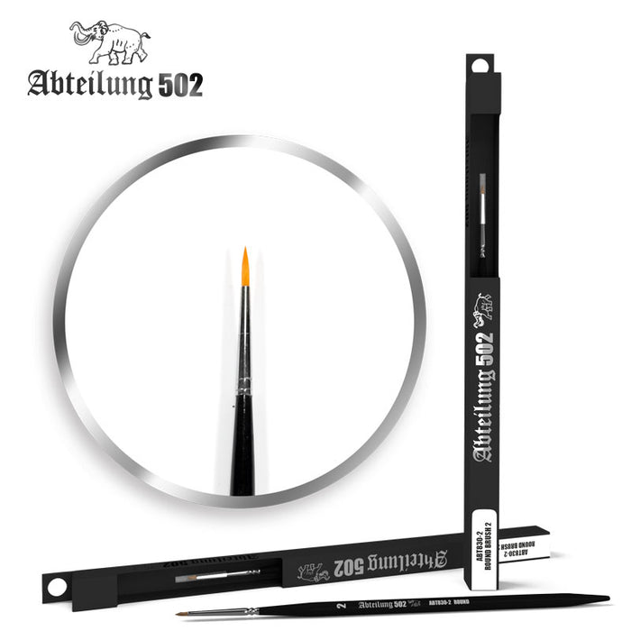 Abteilung 502 8302 Size 2 Synthetic Round Brush