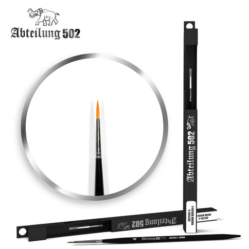 Abteilung 502 8304 Size 4 Synthetic Round Brush