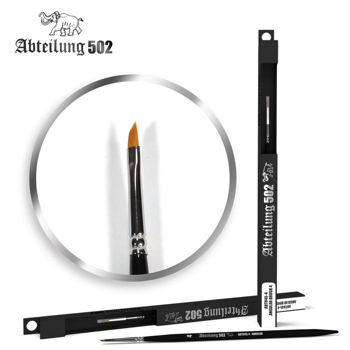 Abteilung 502 8454 Size 4 Synthetic Angular Brush