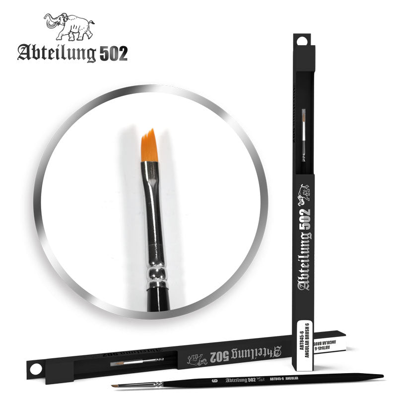 Abteilung 502 8456 Size 6 Synthetic Angular Brush