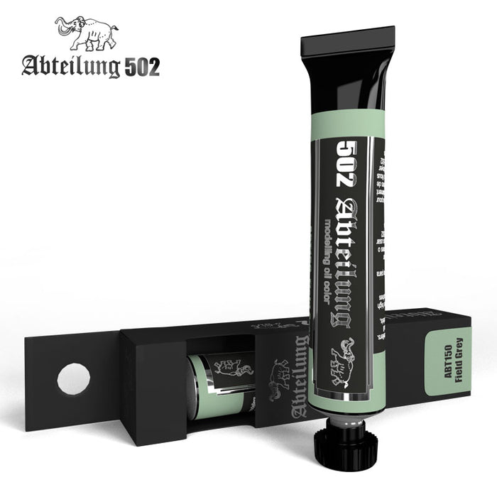 Abteilung 502 150 Weathering Oil Paint Field Grey 20ml Tube
