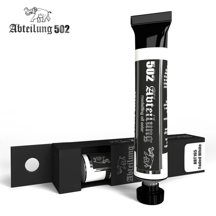 Abteilung 502 165 Weathering Oil Paint Faded White 20ml Tube