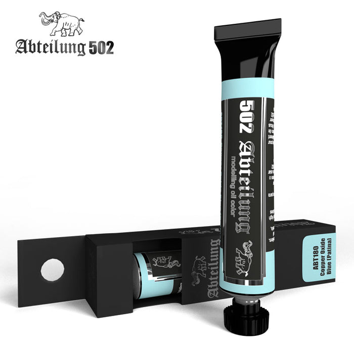 Abteilung 502 180 Weathering Oil Paint Cooper Oxide Blue 20ml Tube
