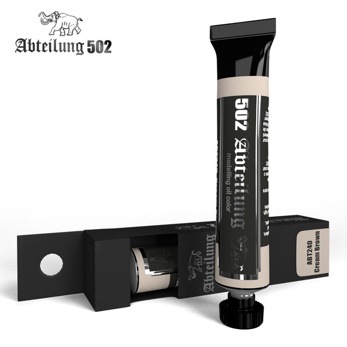 Abteilung 502 240 Weathering Oil Paint Cream Brown 20ml Tube