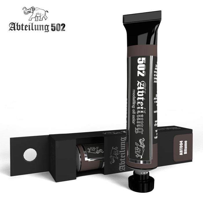 Abteilung 502 4 Weathering Oil Paint Bitume 20ml Tube