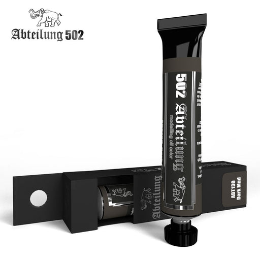 Abteilung 502 130 Weathering Oil Paint Dark Mud 20ml Tube