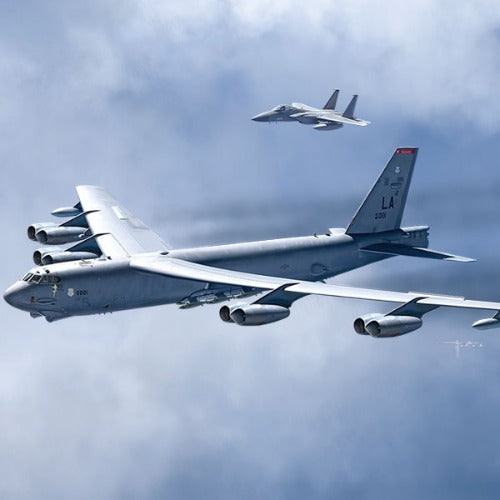 ACADEMY 12622 1/144 B52H 20th BS Buccaneers USAF Plastic Model Kit