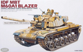 ACADEMY 1358 1/35 IDF MBT M60A1 Blazer Israeli Defense Force Main Battle Tank