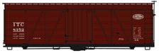 Accurail 1168 HO Scale 36' Fowler Wood Boxcar Illinois Terminal Kit