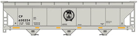 Accurail 2115 HO ACF 3-Bay Covered Hopper Canadian Pacific CP 650324 Kit