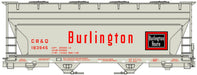 Accurail 2208 HO ACF 2-Bay Covered Hopper Burlington CB&Q 183945 Kit