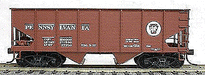 Accurail 2556 HO Scale USRA 55 Ton 2 Bay Open Hopper Kit Pennsylvania PRR No #s - NOS