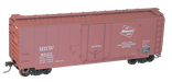 Accurail 3124 HO Scale 40' Plug Boxcar Kit Milwaukee Road MILW - NOS