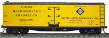 Accurail 3384 HO Scale 40' Wood Reefer Kit ERIE URTX - NOS