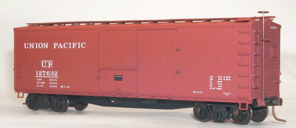 Accurail 3398 HO Scale 40' Double Sheath Boxcar Kit Union Pacific UP - NOS