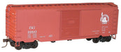 Accurail 3451 HO Scale 40' PS-1  Boxcar Kit Central of New Jersey CNJ - NOS