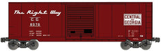 Accurail 3452 HO Scale 40' PS-1  Boxcar Kit Central of Georgia CofG - NOS