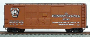 Accurail 3604 HO Scale AAR 40' Double Door Boxcar Kit Pennsylvania "Shadow Keystone" PRR - NOS