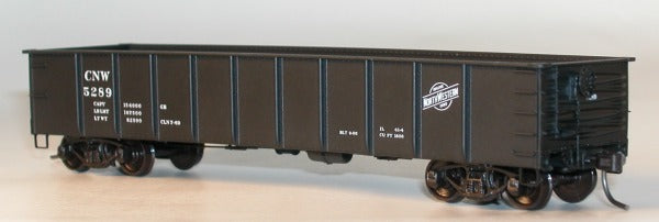 Accurail 37161 HO Scale 41' AAR Steel Gondola Kit Chicago NorthWestern CNW - NOS