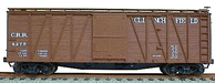 Accurail 43151 HO Scale 40' Outside Braced Boxcar Kit Clinchfield CRR - NOS
