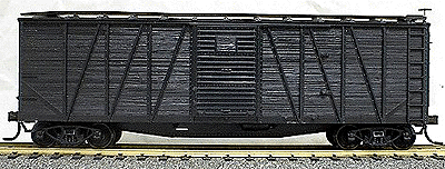 Accurail 4500 HO Scale 40' Outside Braced Boxcar Kit Undecorated - NOS