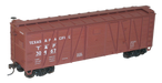 Accurail 4512 HO Scale 40' Outside Braced Boxcar Kit Texas & Pacific T&P - NOS
