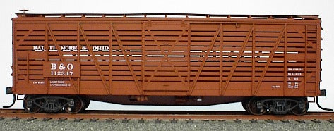 Accurail 47201 HO Scale 40' Wood Stock Car Baltimore & Ohio B&O - NOS