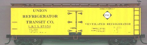 Accurail 4813 HO Scale 40' Wood Reefer Kit Erie - NOS