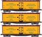 Accurail 48474 HO Scale 40' Wood Reefer Kit 3 Pack Pacific Fruit Express - NOS