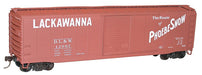 Accurail 50101 HO Scale 50' Steel  Boxcar Kit Lackawanna DL&W 12057 - NOS