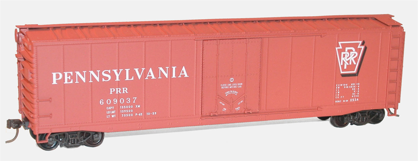 Accurail 5134 HO Scale 50' AAR Riveted Plug Door Boxcar Pennsylvania PRR